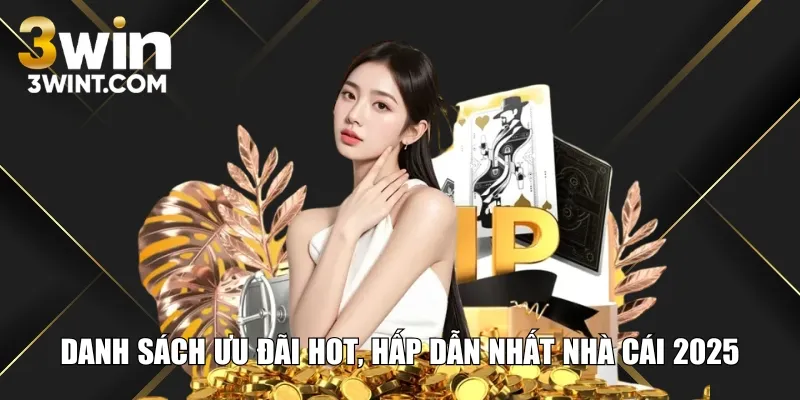 Danh sách ưu đãi hot, hấp dẫn nhất nhà cái 2025